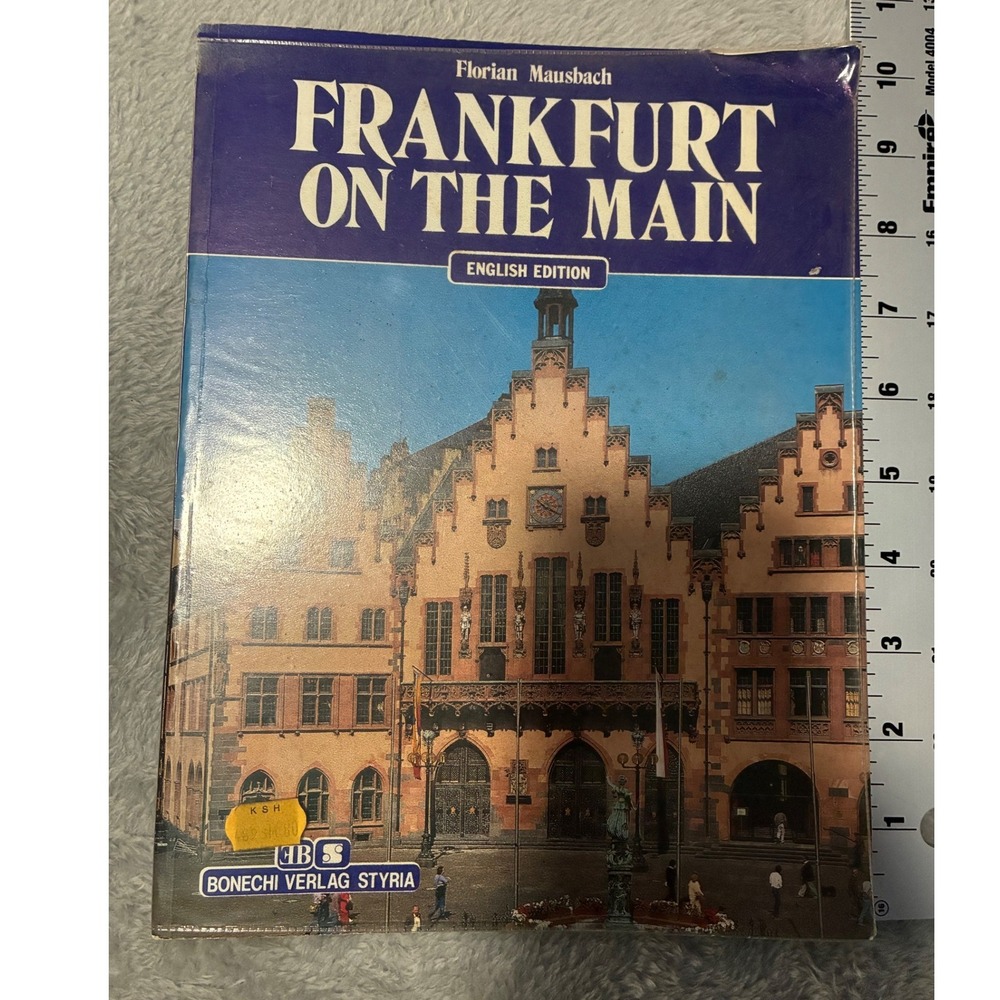 Frankfurt on the Main English Edition Florian Mausbach Bonechi Verlag Book
